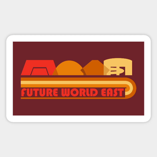 Future World East Sticker by Lunamis